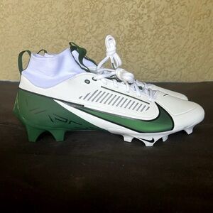 New Nike Vapor Edge Pro 360 2 TB White Green Football FQ4044-101 Men’s Size 14